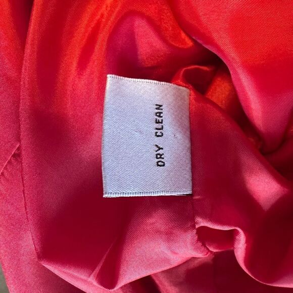 Talbots red button up blazer- size 6 - Picture 6 of 7